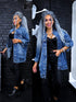 F3241 Dark Blue Denim Jacket